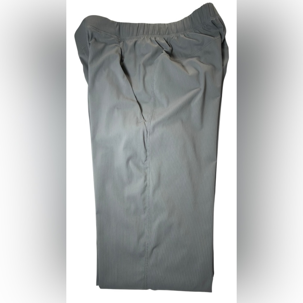 Lululemon gray Pinstripe Performance Lightweight Ankle Zip Jogger Men’s Size S